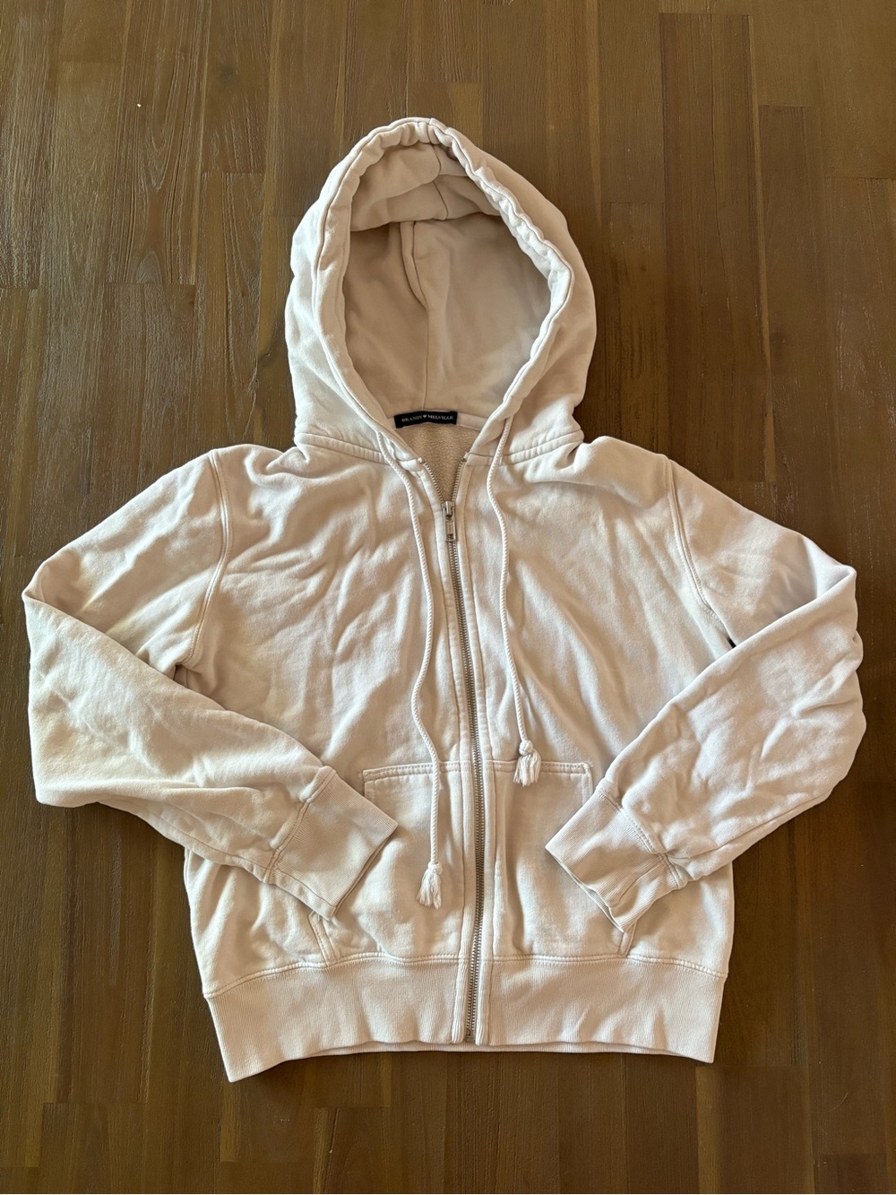 Brandy Melville 100% Cotton Zip-Up Jacket